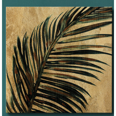 «Lush Palm I», reproduction sur toile tendue