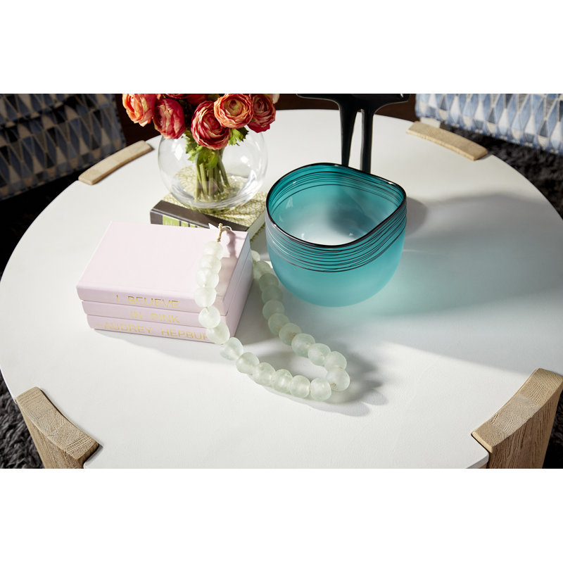 Kapalua Glass Table Vase, 9.25" H x 9" W x 8.75" D