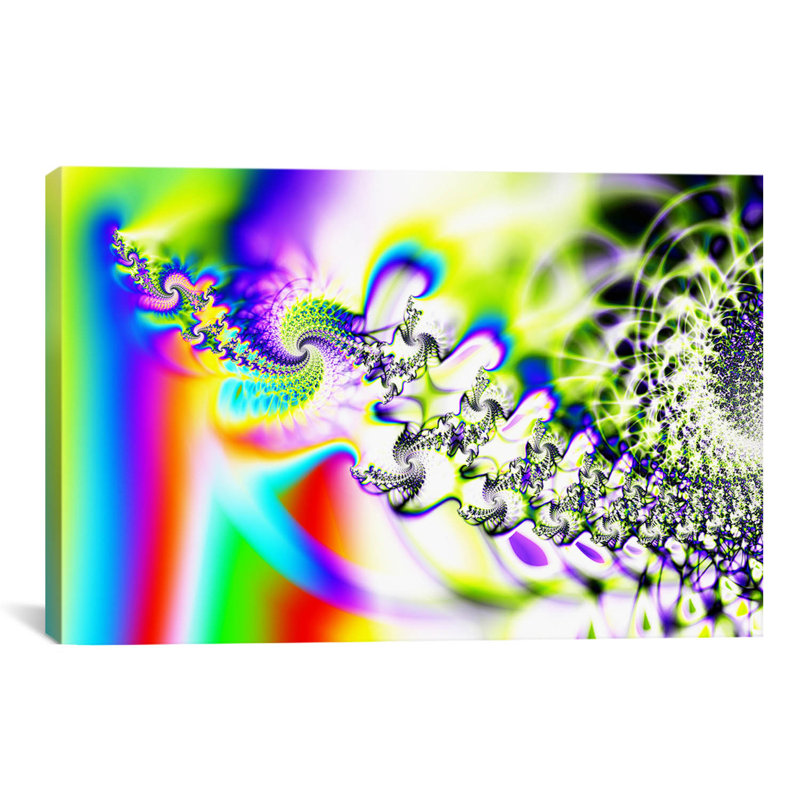 Digital On the Edge Graphic Art on Canvas, 60" H x 90" W x 0.75" D