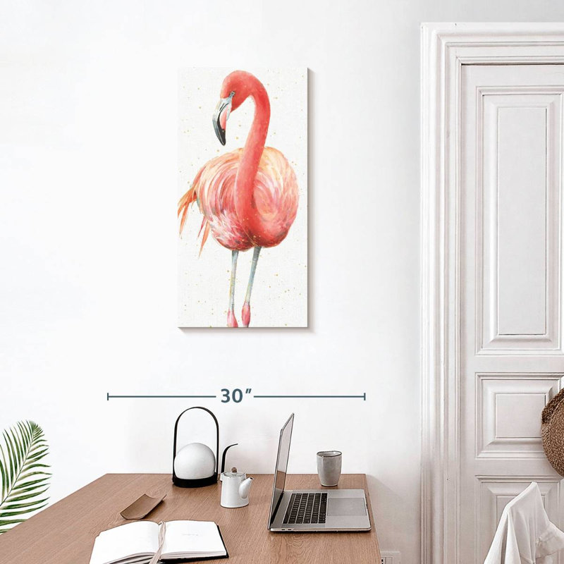 Brampt Gracefully Pink VI, 30" H x 15" W