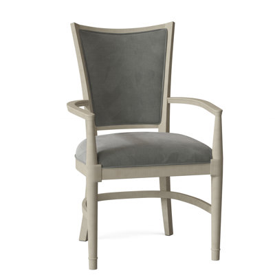 Chaise avec accoudoirs rembourrée Garland