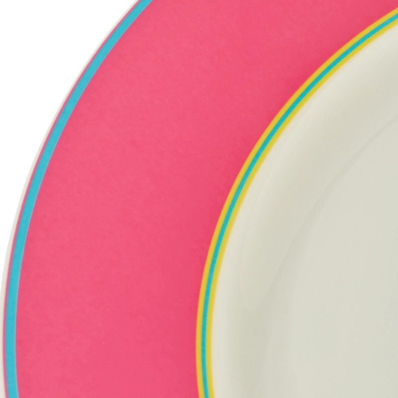 11.5" Dinner Plate in Pink