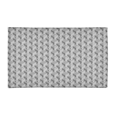 Chenille Geometric Indoor Rug
