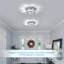 Plafonnier rond en cristal