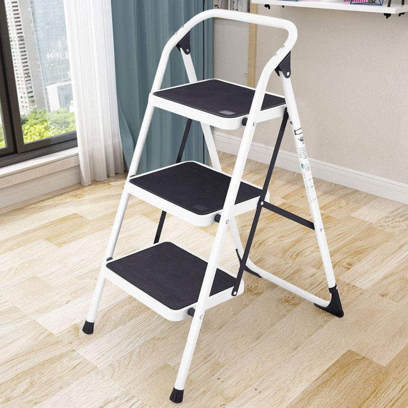 3 - Step Steel Folding Step Ladder