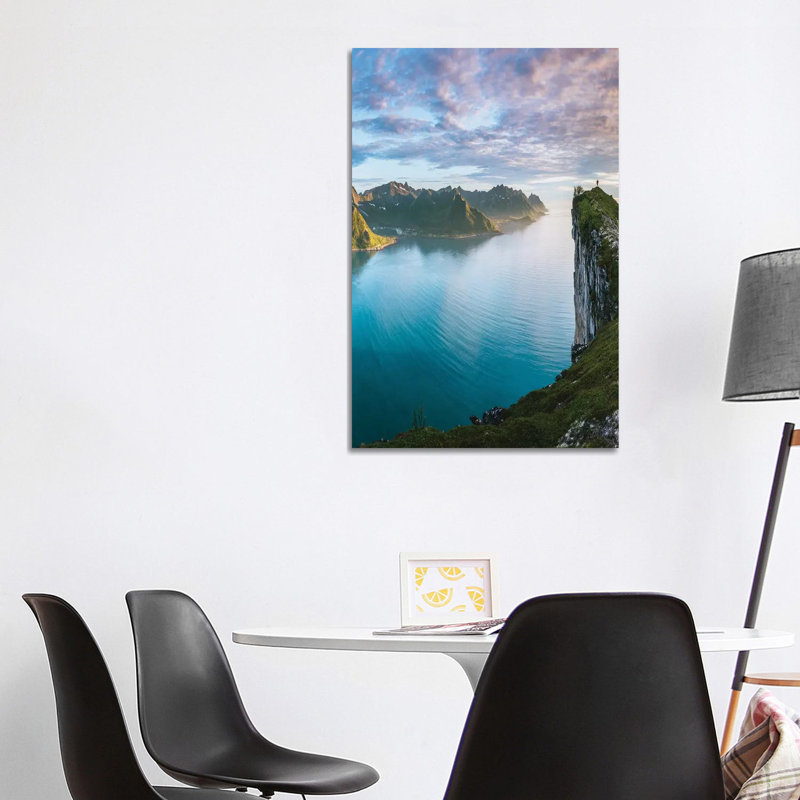 Sunset Hikes by Steffen Fossbakk - Wrapped Canvas Print, 101.6 cm H x 66.04 cm W x 3.175 cm D