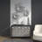 Hurtt Aluminum Metal Sleek Minimalistic Boat Decor Silver Tray
