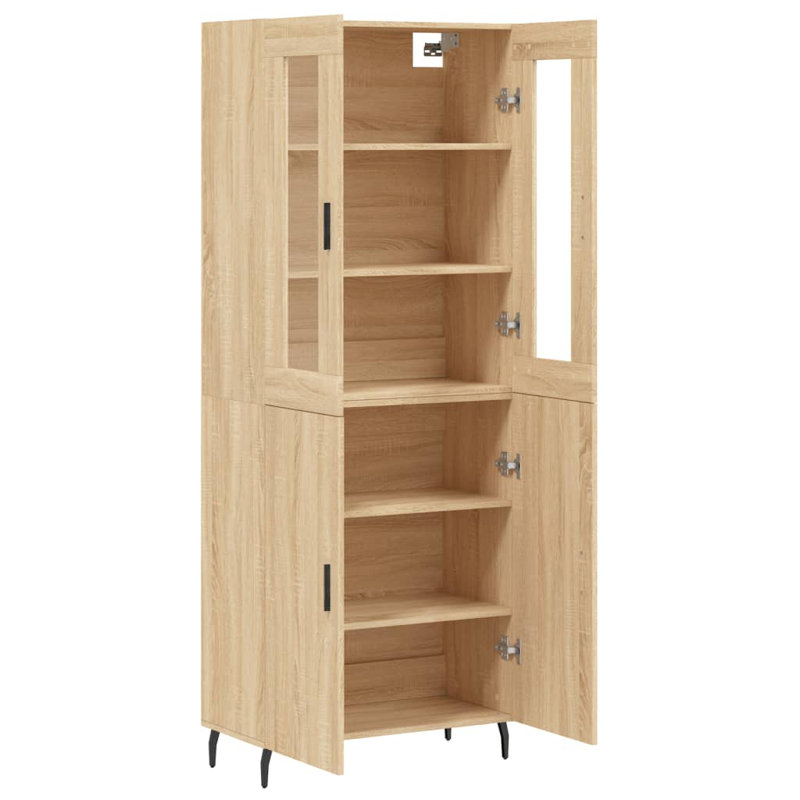 Michaelynn Display Cabinet, Sonoma Oak
