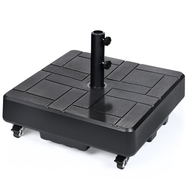 4.8kg Plastic Free Standing Umbrella Base with Wheels