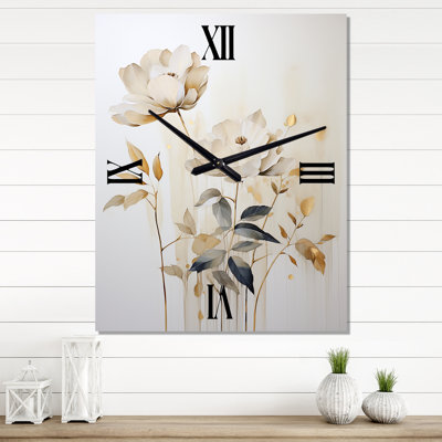 Horloge murale moderne Cristino - Plants