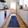 Premium Machine Washable Cerrito AMF559 Navy Rug