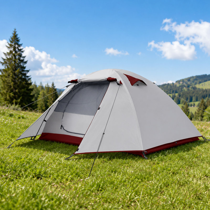 Tent, Wine Red