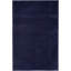 Tapis bleu minuit à poils longs-771185575
