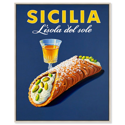 "Sicilia", reproduction d'art sur toile par Art Remedy