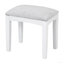 44.4" Makeup Vanity Desk With Large Adjustable Mirror, Dressing Table Set With Drawer & Cabinet, Space-Saving Beauty Station For Bedroom, White