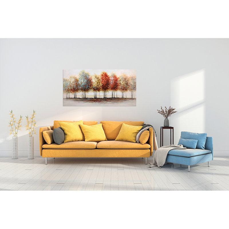 Peinture sur toile tendue