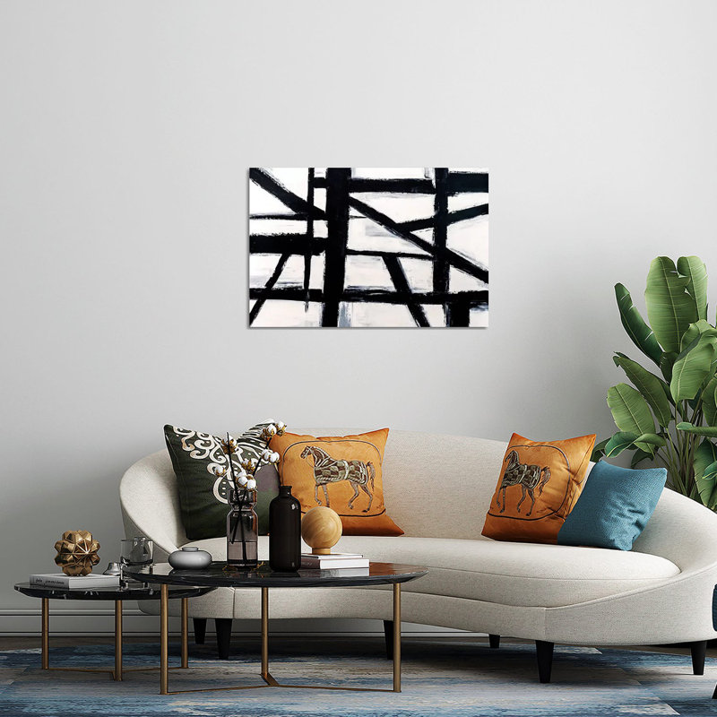 " Building Blocks I " by Nikki Chauhan, 16" H x 24" W x 0.25" D