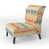 Red/Gold/Beige/Blue Polyester Blend