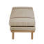 Banc rembourré Azayvion avec base en bois-1143056931