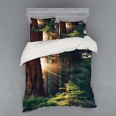 National Parks Rustic Duvet Cover