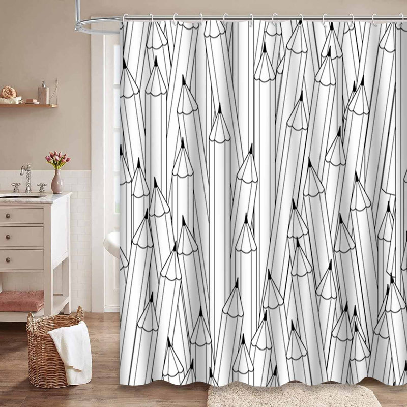 Rideau de douche Backdrop Contour, L 72 po x l 72 po