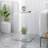 Set of 2 Modern Clear Acrylic End Tables, Space-Saving C-Shape Design with Invisible Profile for Living Room, Bedroom & Small Spaces, Versatile Use as Side Table & Nightstand-518052973