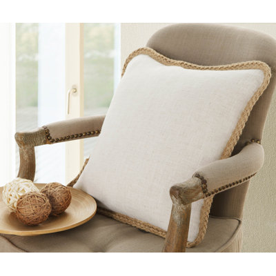 Keighley Linen Outdoor Reversible Pillow Cover