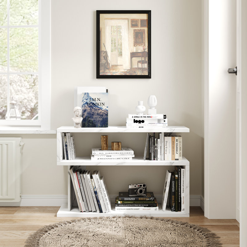 Console pour téléviseur et canapé 35,4 po Lubbi, Blanc