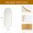 Oval Full‑Length Wall Mirror-438419314