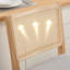 Tabouret de comptoir moderne de 26 po avec dossier en rotin et structure en bois-116133463-116133460
