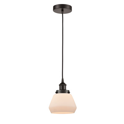 Luminaire suspendu conique à 1 lumière Cahn