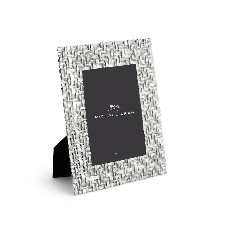 Palm Frame, 5" x 7", Silver