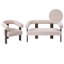 2 Piece Boucle Standard Living Room Set