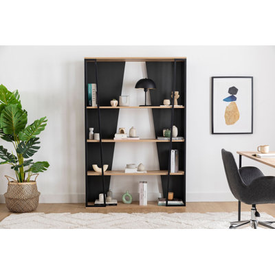 Baugus 179.6cm H x 123.6cm W Standard Bookcase