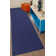Custom Size Anti Slip Low Profile Plain Navy Rug