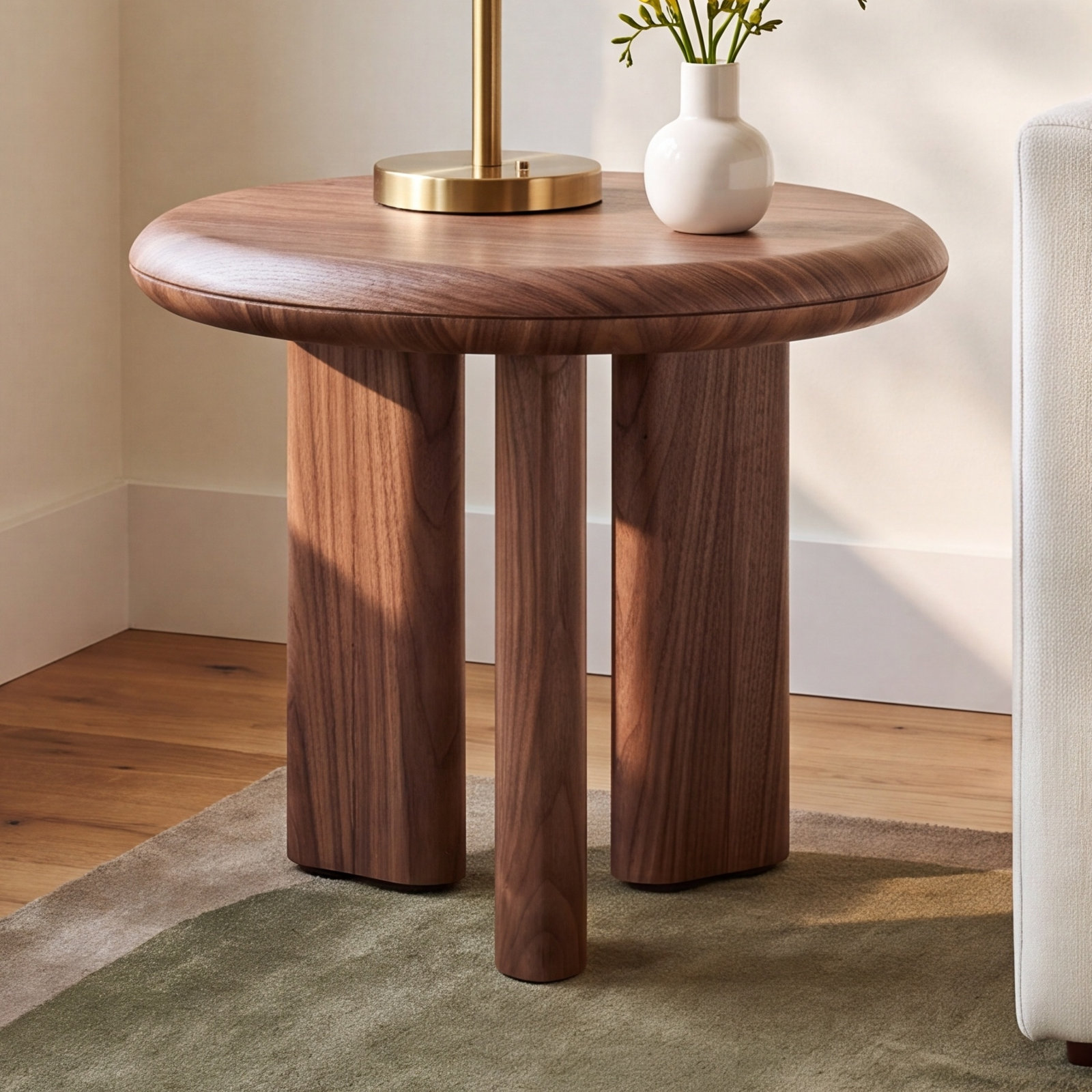 Harper 24" Walnut End Table