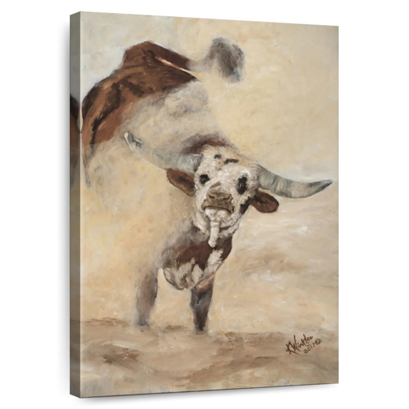 Brampt Shake Rattle And Roll I, 48" H x 32" W
