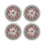 Glass Beads Round Beaded Placemats
