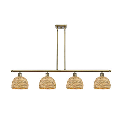 Luminaire suspendu en dôme à 4 lumières Baudilia
