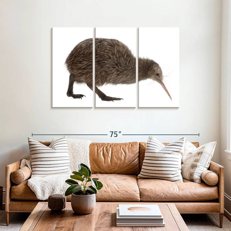 Brampt Kiwi Bird, 32" H x 50" W