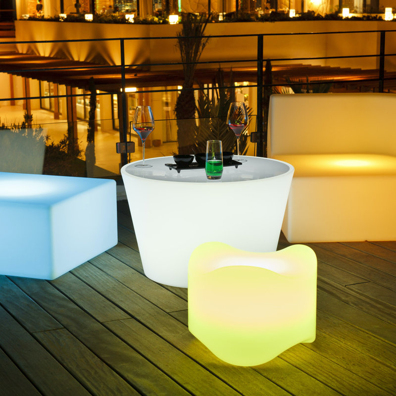 Bass Round Outdoor Coffee Table ,, 31" W x 31" L x 31.5" H