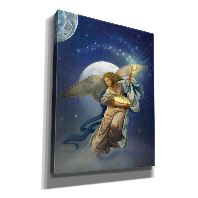 'Angel 2' by Dan Craig, Canvas Wall Art, 34" H x 26" W x 1.5" D