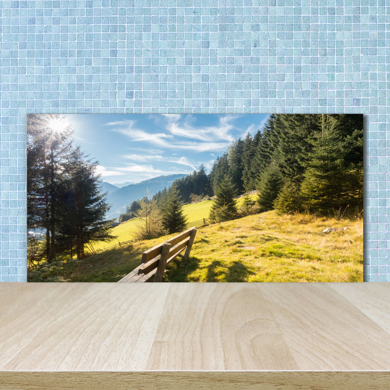 50cm W x 100cm L Glass Peel and Stick Panel