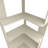 6 Tier Freestanding L-Shaped Corner Bookshelf For Living Room, Bedroom, Wooden Bookcase With Anti-Drop Panle And Anti Tipping Device, Display Shelf Open Storage Rack Organizer For Home Office-1883070008