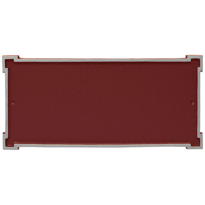 New Yorker Two Line Address Plaque
