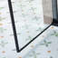 Porte de douche pivotante simple pivotante de 34 à 35,5 po x H 75 po, alliage d'aluminium noir mat, verre trempé clair de 1/4 po (6 mm) d'épaisseur.
