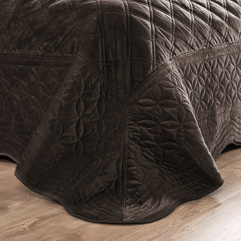Ensemble de couette surdimensionné de 4 pièces en microfibre douce, Couette queen + 2 taies d'oreiller standard + cous