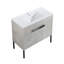 Meuble-lavabo de 36 pouces avec lavabo, meuble-lavabo autoportant ou flottant en option