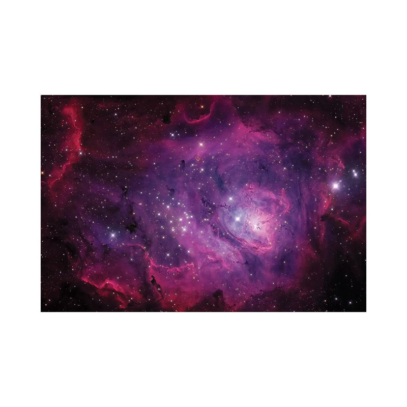 The Lagoon Nebula (M8) by Michael Miller - Wrapped Canvas Print, 66.04 cm H x 45.72 cm W x 3.175 cm D