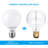 5.5 Watt (60 Watt Equivalent), G25 LED, Dimmable Light Bulb, Daylight E26/Medium (Standard) Base-56700797